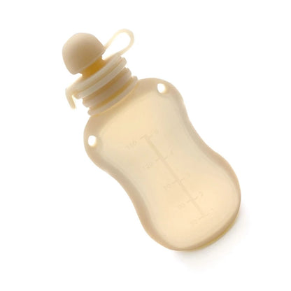 Sachet réutilisable en silicone de 150 ml pour aliments pour bébé – Conservation étanche du lait et des purées