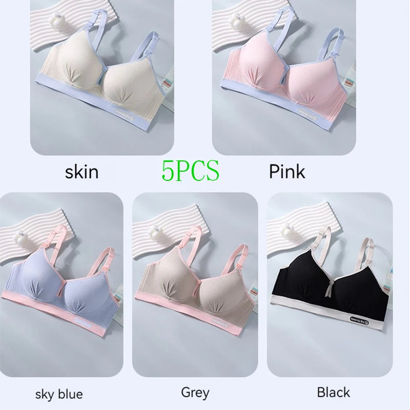 Women’s Nursing Bra | Seamless, Breathable, Push-Up Cotton Bra