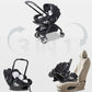 Kidilo 3-in-1 Baby Car Seat Stroller, One Button Fold & Detachable Basket