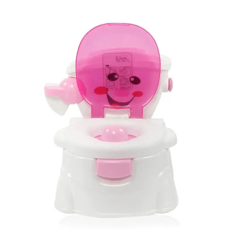 Pot de bébé portable 3 en 1 à motifs de dessins animés – Chaise d'apprentissage et siège de toilette