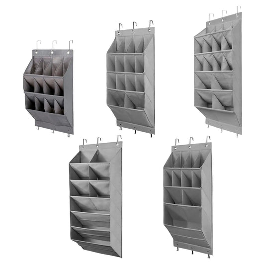 Over-Door Hanging Shoe Organizer – Deep Pockets for Toys, Clothes & Baby Items