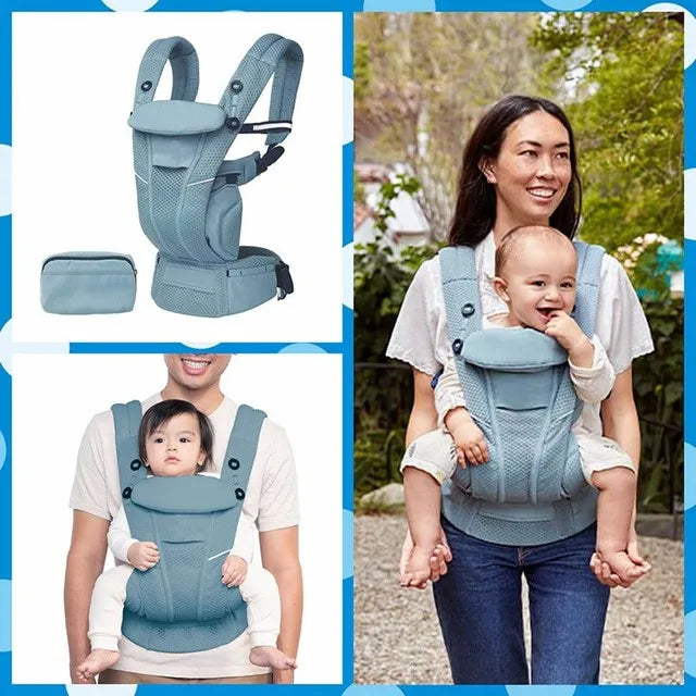 Porte-bébé ergonomique Egobaby – Face à la route et face au dos (0–36 mois)