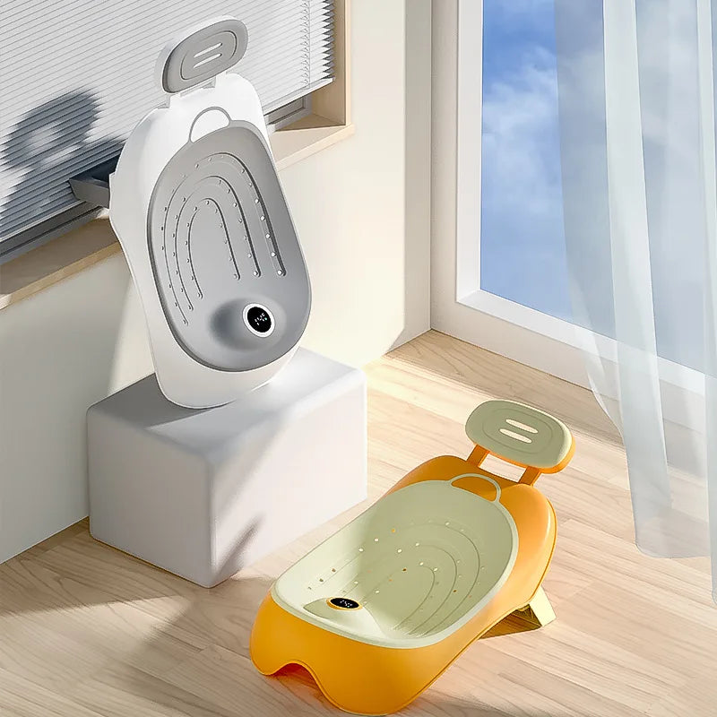 Baby Bath Stand – Sit & Lie Support with Anti-Slip Mat