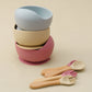 Baby Tableware Set – Suction Plate, Bowl & Training Utensils