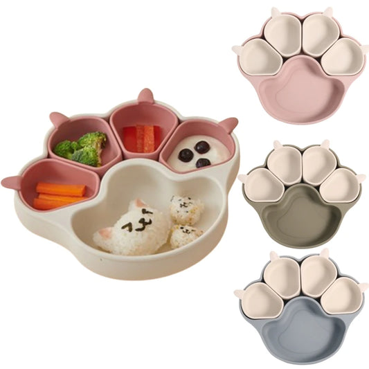 Baby Feeding Set – Silicone Plate & Suction Bowl for Toddlers