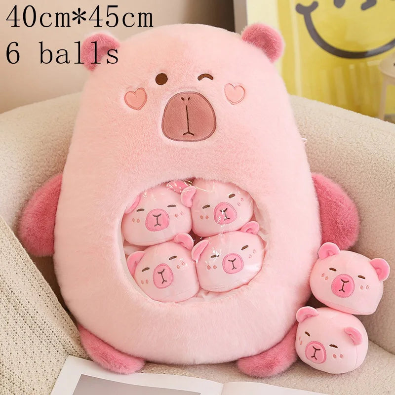 Sac en peluche animal mignon – Mini poupées en peluche