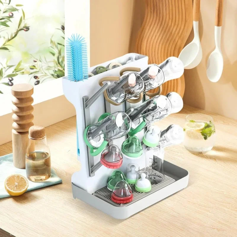 Support de rangement pour biberons – Séchoir vertical peu encombrant
