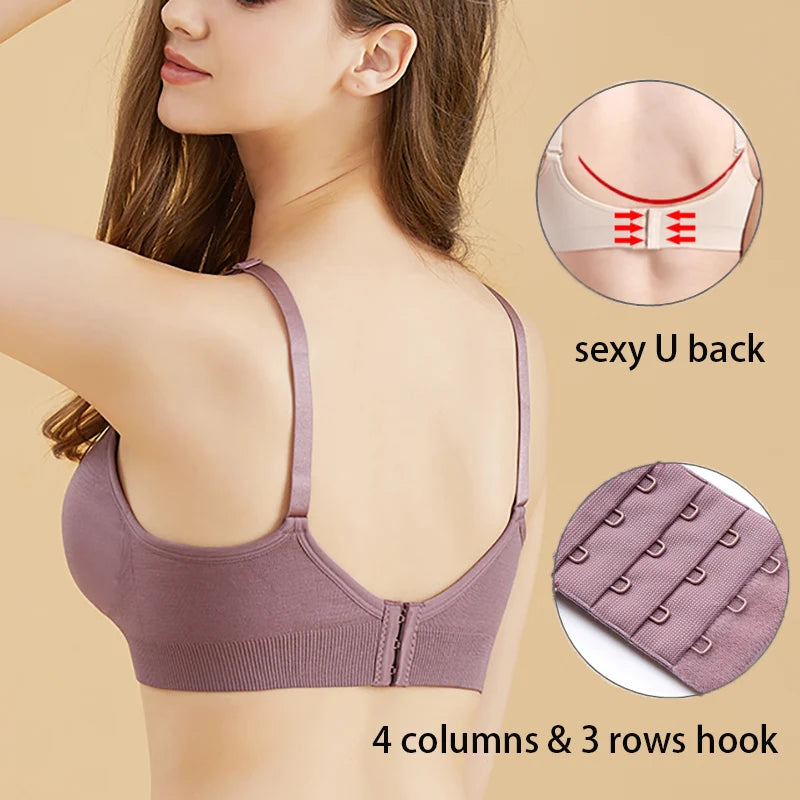 Soutien-gorge d'allaitement et de maternité mains libres – Confort optimal pour allaiter toute la journée