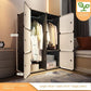 Foldable Baby Wardrobe – Plastic Closet & Cube Storage