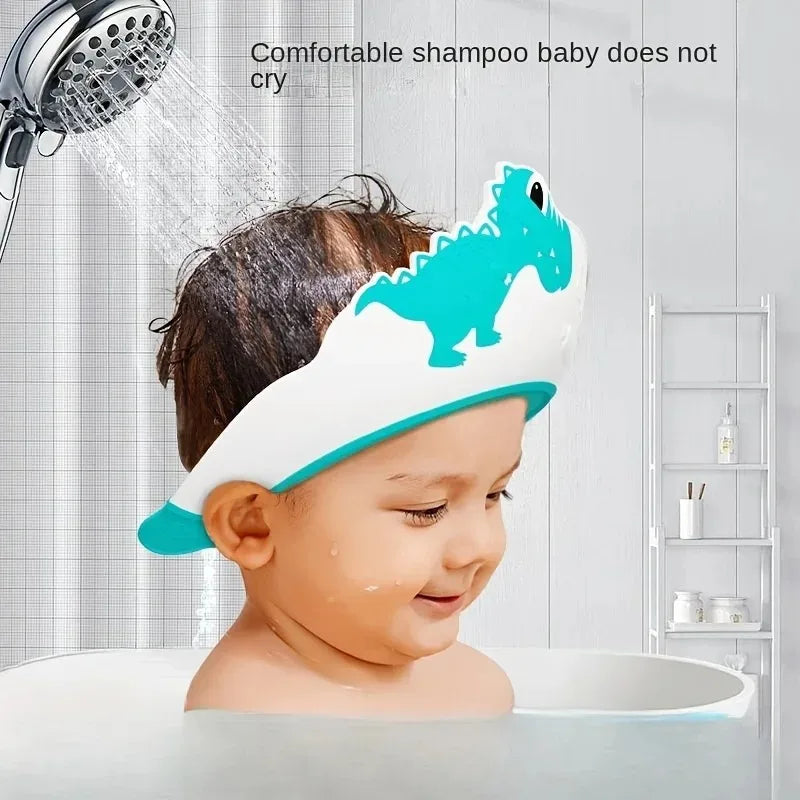 Kids Bath Shower Visor – Adjustable Hair & Ear Safety Hat