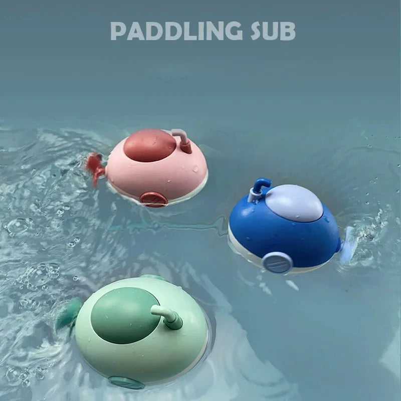 Baby Bath Water Toy – Winding Submarine Animal Play Set