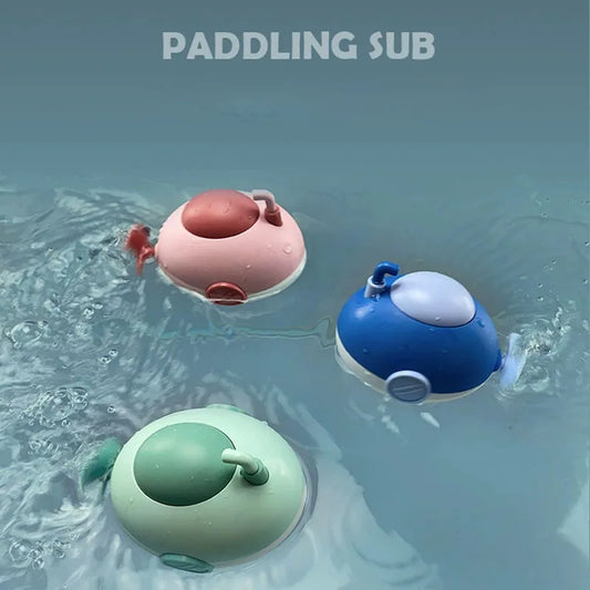 Baby Bath Water Toy – Winding Submarine Animal Play Set