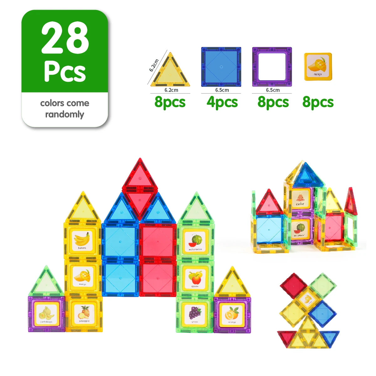Jeu de construction magnétique éducatif STEM pour enfants