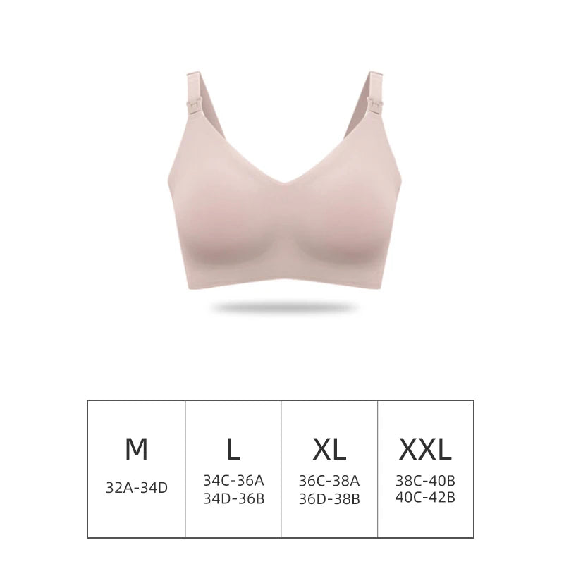 Soutien-gorge d'allaitement ultra-fin – Soutien de maternité push-up sans armatures