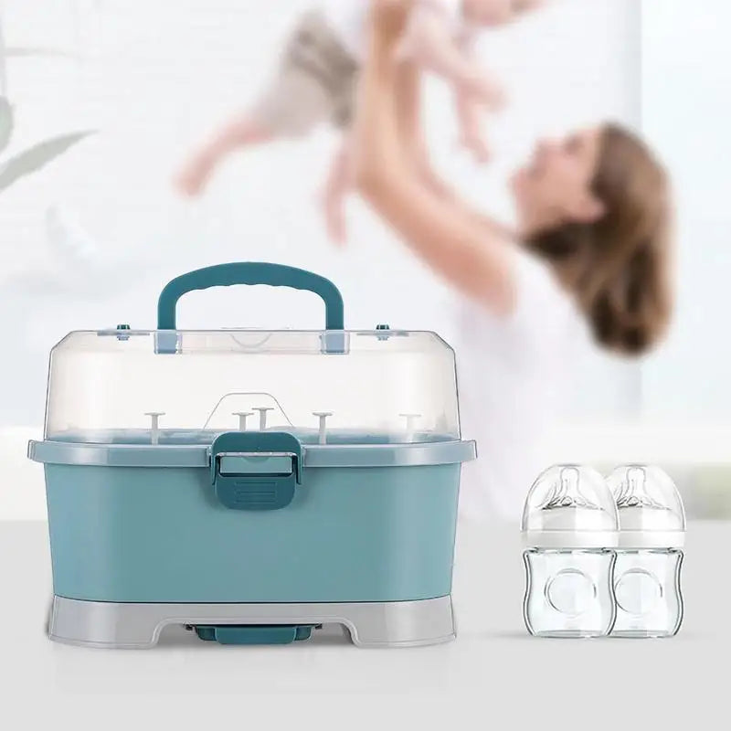 Organisateur de biberons pour tout-petits – Rangement gain de place pour chambre d'enfant