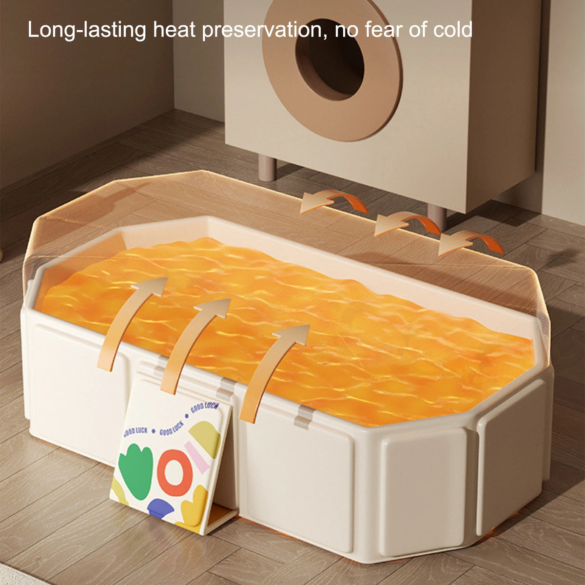 Baignoire pliable pour nouveau-né – Bassin de spa intégré pour bébé