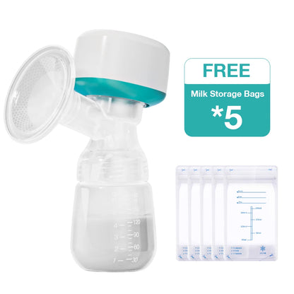 Tire-lait électrique portable Dr.Isla avec biberon de 180 ml