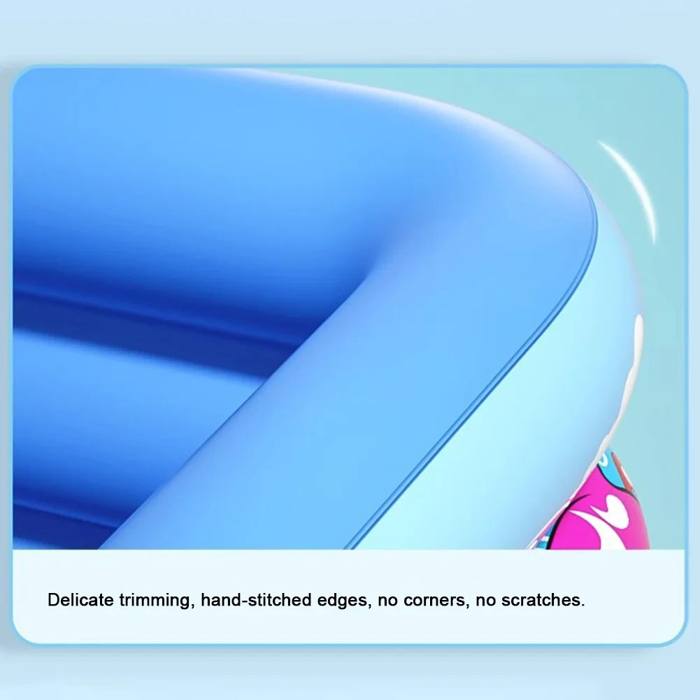 Baby Inflatable Pool – Removable Family Swimming Pool for Hot Days