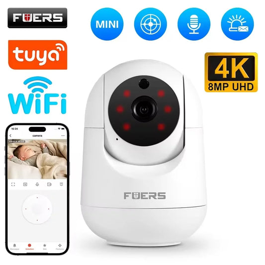 Fuers 5MP AI Tracking WiFi IP Smart Home Camera