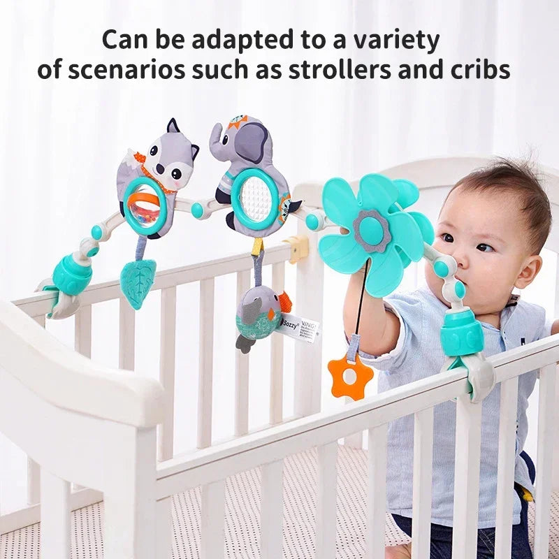 Baby Play Arch – Crib & Stroller Hanging Toy (0–12M)