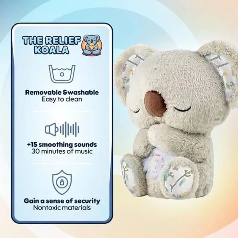Breathing Koala Elephant – Soothing Sleep Buddy