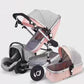 Poussette bébé tendance 2025 – Pliable, haute visibilité et idéale pour les voyages