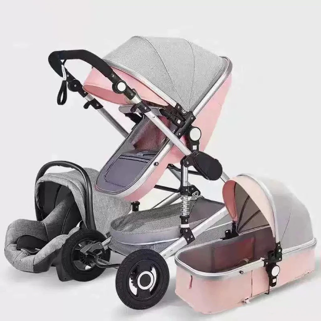 Poussette bébé tendance 2025 – Pliable, haute visibilité et idéale pour les voyages