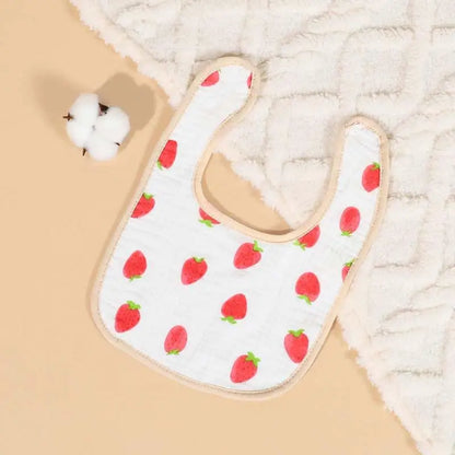 Toddler Feeding Bib – Soft Cotton Saliva Towel
