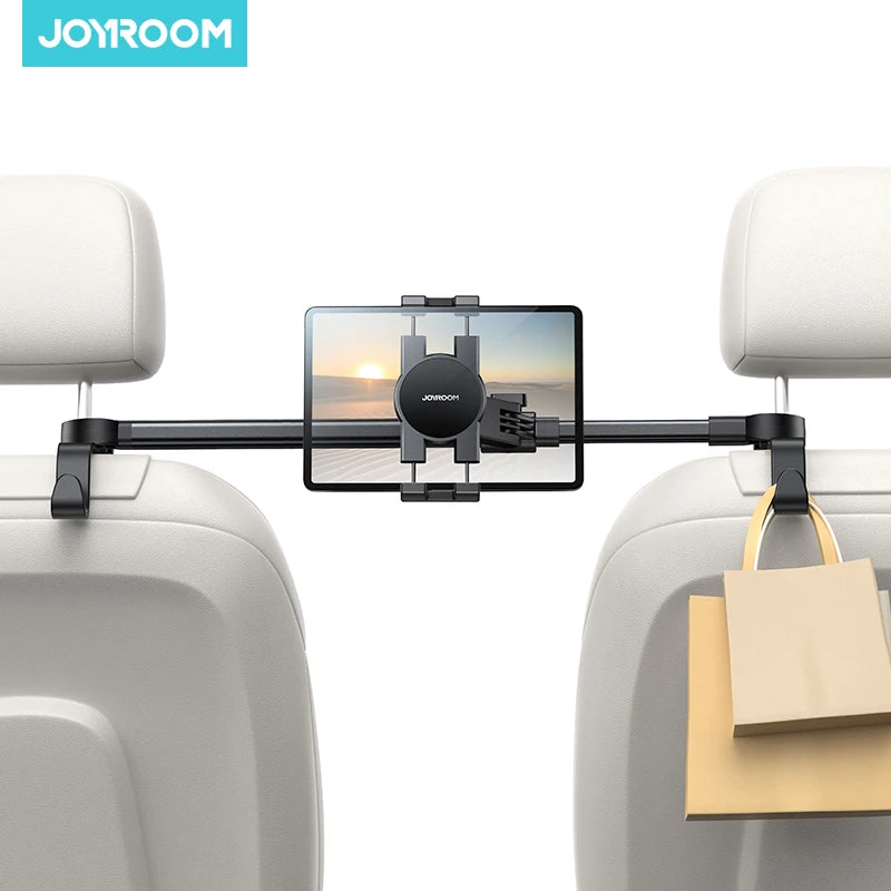 Support de tablette pour voiture avec crochets – Convient aux tablettes et téléphones de 4,7 à 12,9 pouces