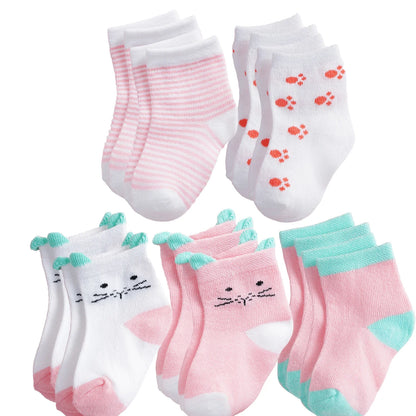 Chaussettes pour nouveau-né fille