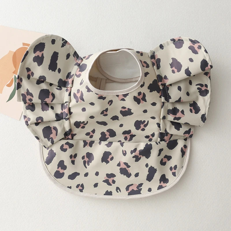 Bavoir imperméable style nordique pour bébé – Doux et mignon