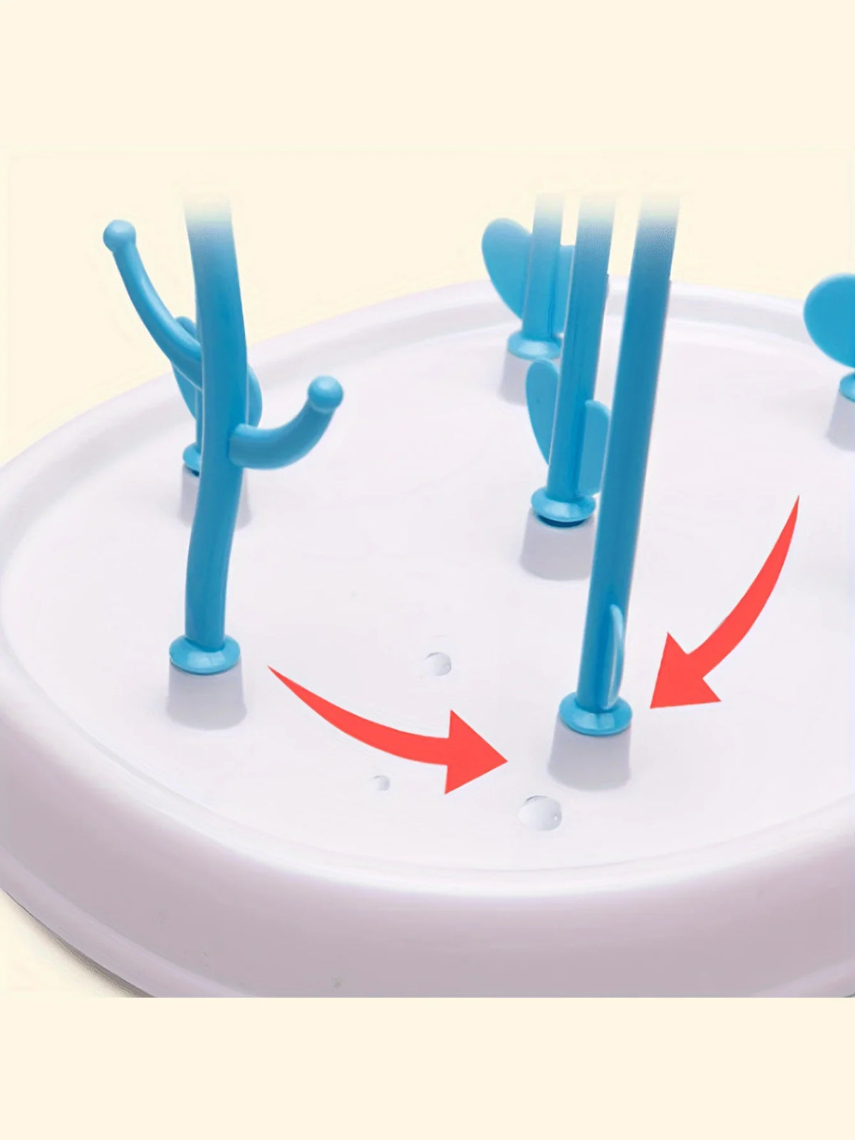 Baby Bottle Holder & Dryer – Detachable Tree-Style Draining Rack