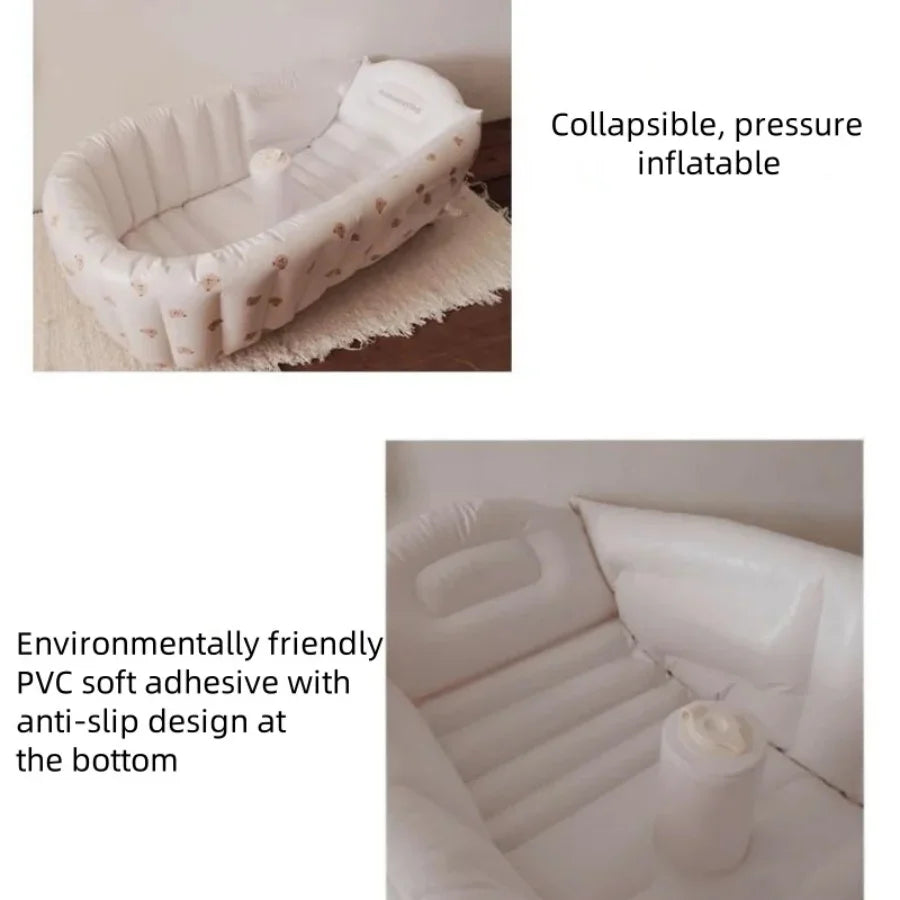Baignoire pliable pour enfants – Gonflable et facile à utiliser