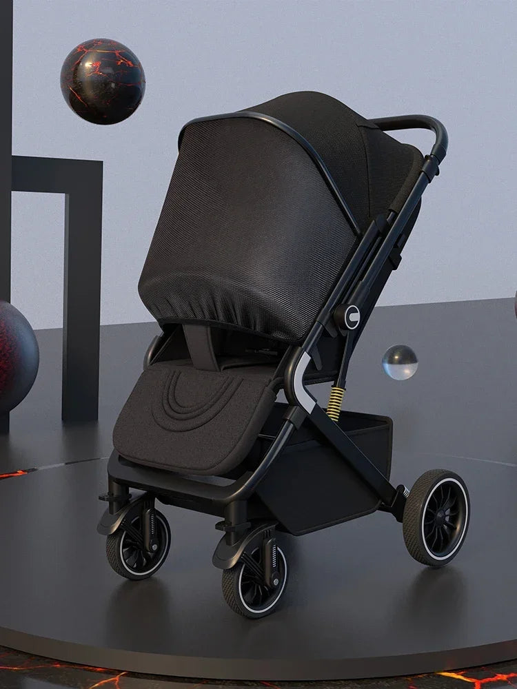 Lightweight Baby Stroller (0–3Y) – Sit & Lie, Multi-Child Comfort