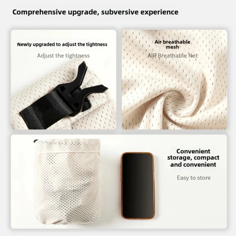 Porte-bébé portable avec assise de hanche pour nouveau-né et écharpe de portage