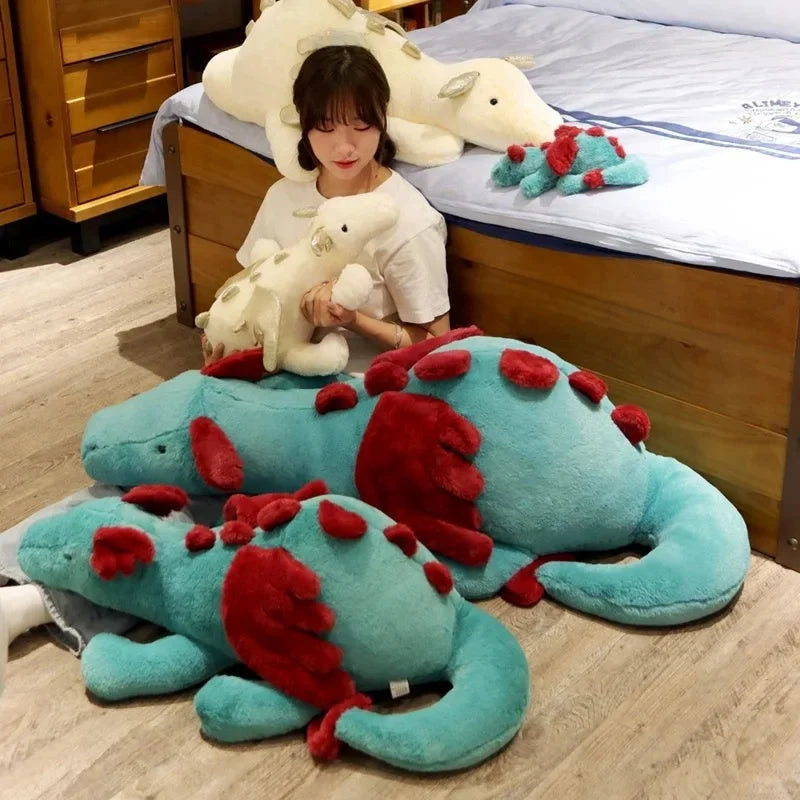 Cute Flying Dragon Plush – Green & Blue!