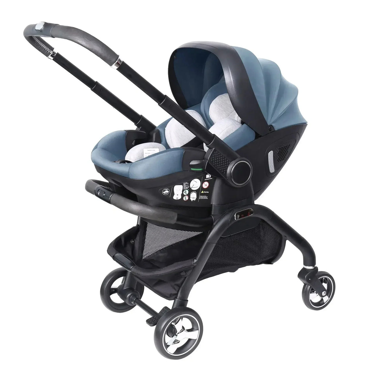 4-in-1 Multi-Functional Two-Way Newborn Baby Stroller & Car Seat