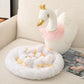 Swan Family Plush – Mom & Baby Snuggle!