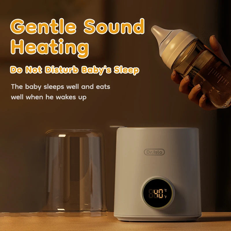 2-in-1 Baby Bottle Warmer & Sterilizer | Rapid Milk Heating for Newborns