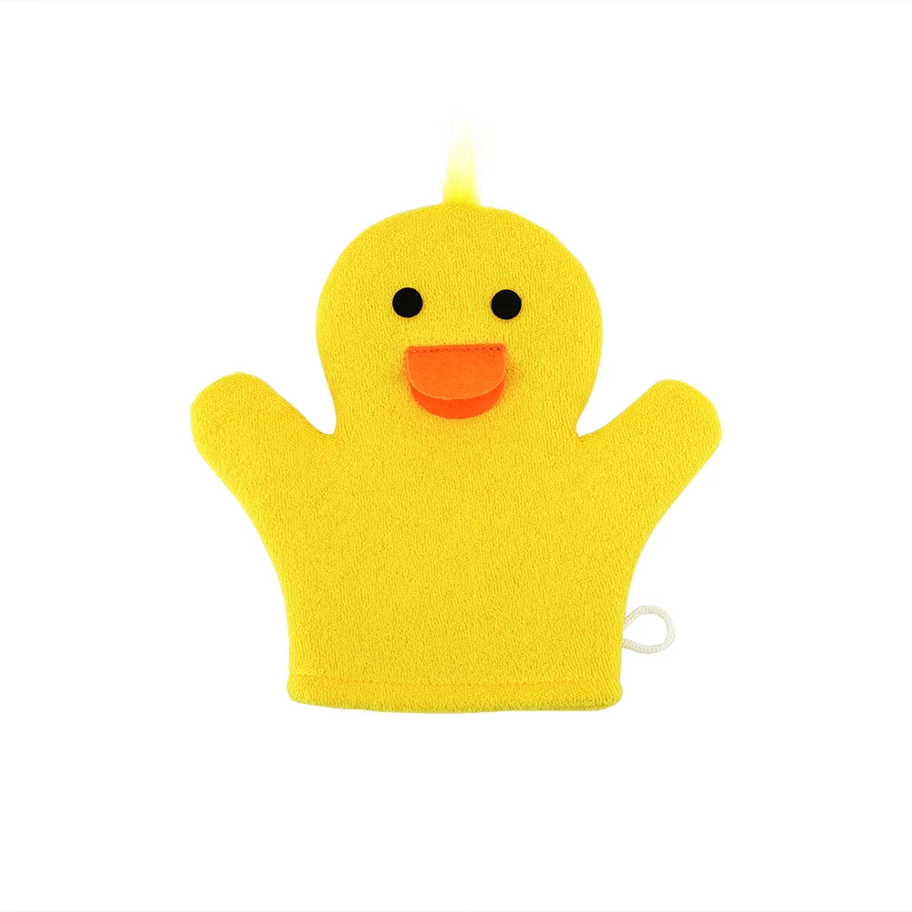 Gants de bain pour enfants à motifs de dessins animés : des moufles amusantes et divertissantes pour le bain