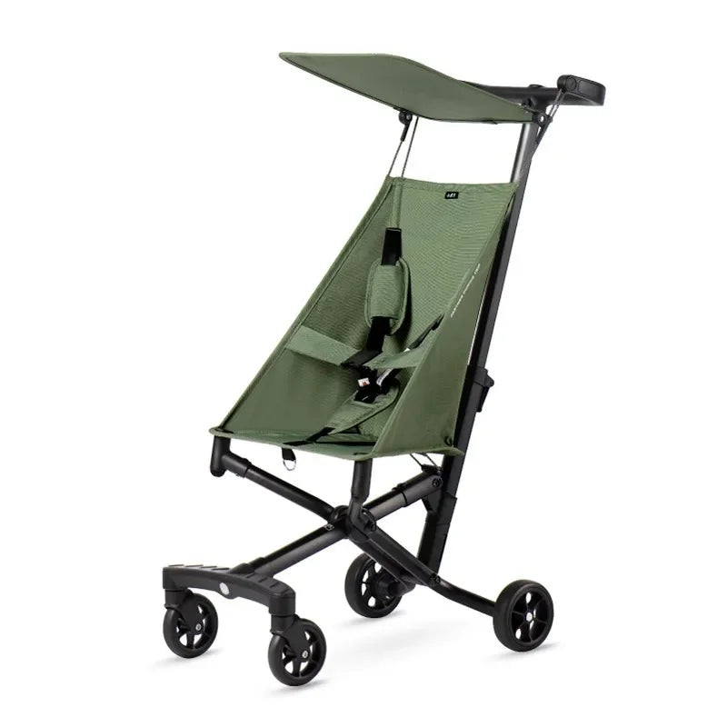 Portable Foldable Baby Stroller – Lightweight 4-Wheel Travel Pram