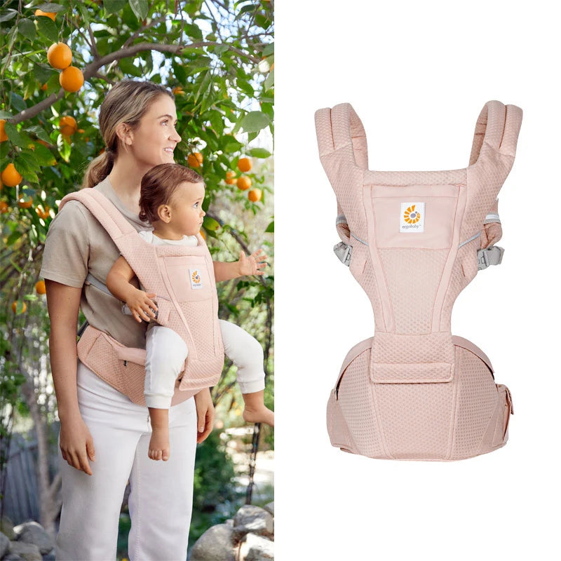Porte-bébé Ergobaby en maille respirante – Toutes positions de portage (3 à 20 kg)