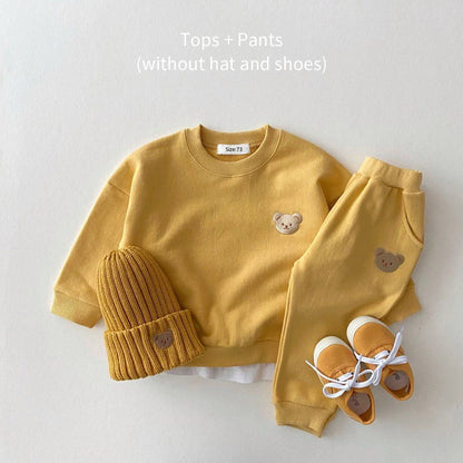 Baby Romper Set – Long Sleeve Jumpsuit for Boys & Girls