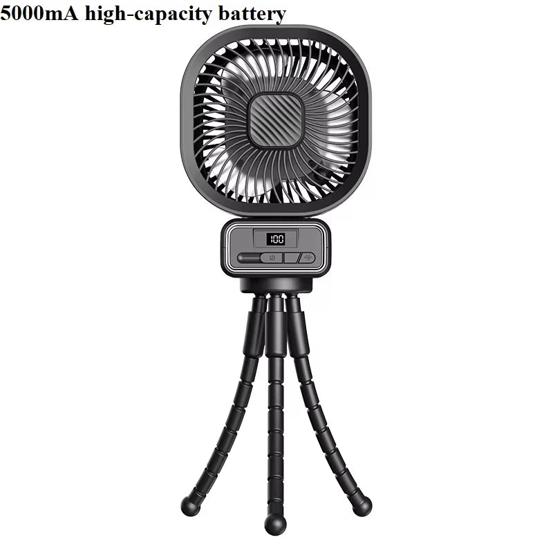 Portable Rechargeable Baby Stroller USB Fan – Clip-On Mini Fan
