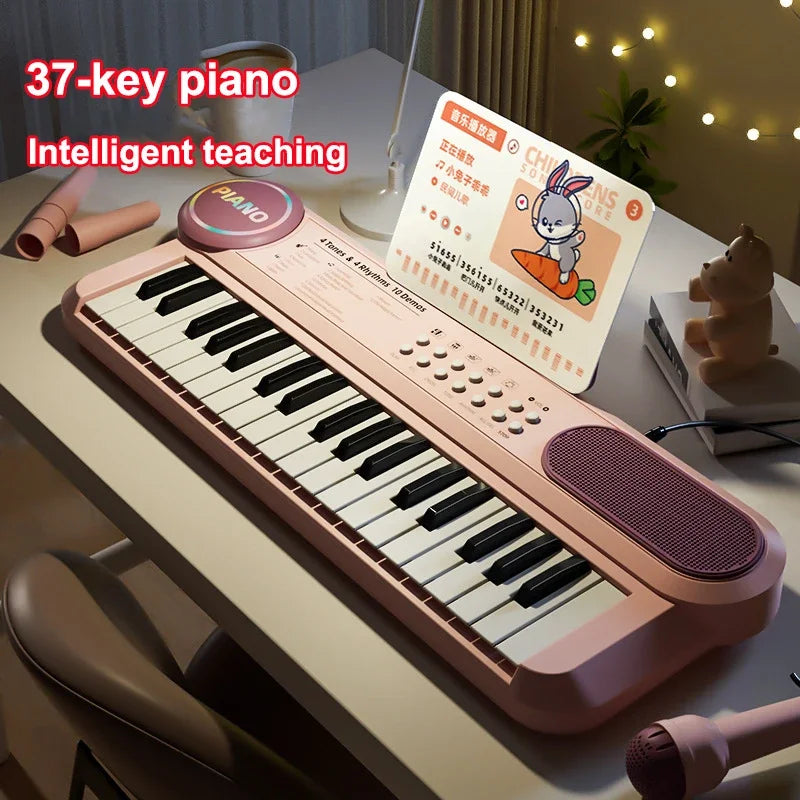 37-Key Electronic Keyboard – Fun & Portable!