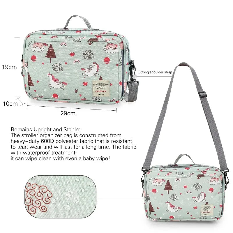 Sac à dos à langer multifonctionnel – Compatible avec les poussettes