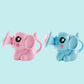 Ensemble de jouets pour baby shower – Spray de bain éléphant et rangement en filet