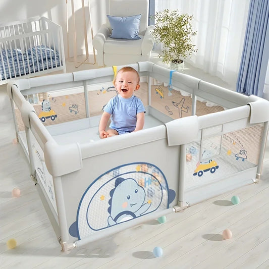 Baby Playpen – Large Indoor/Outdoor Safety Playard for Toddlers