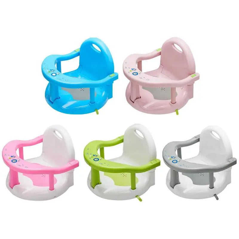 Baby Bath Seat Mat – Foldable, Anti-Slip & Secure