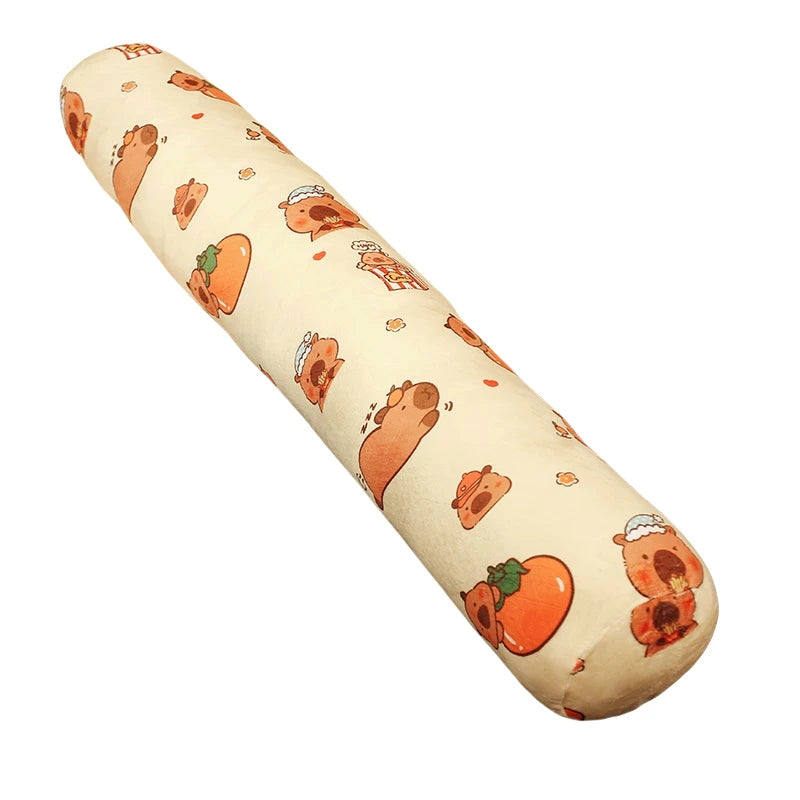 Cylindrical Plush Pillow – Multi-Use Bolster for Girls & Pregnancy Sleep Support
